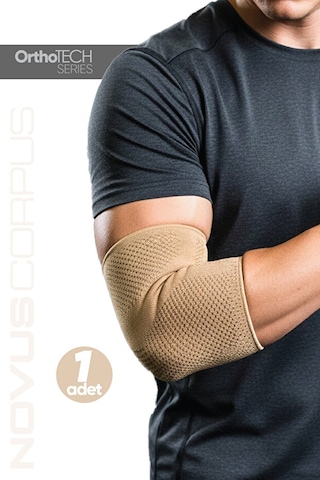 Ortopedik Spor Dirseklik Unisex Elbow Sleeve Spor Antrenman Destek Koşu Gym Fitness Dirseklik