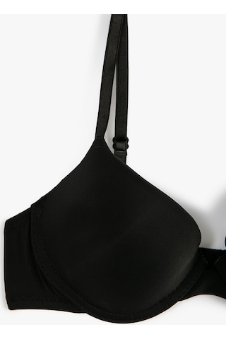 Koton Push Up Sütyen Destekli Dolgulu Balenli Basic Siyah 4wlk10095mk 4WLK10095MK999 Siyah