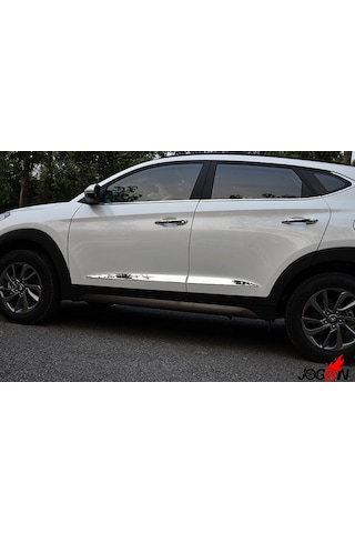 Hyundai Tucson Krom Yan Kapı Çıtası 2015-2020 Arası Uyumlu Krom Paslanmaz