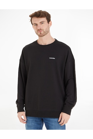 Calvin Klein Calvın Kleın Erkek Sweatshırt Nm2300e-ub1 Nm2300e-ub1 Siyah Siyah