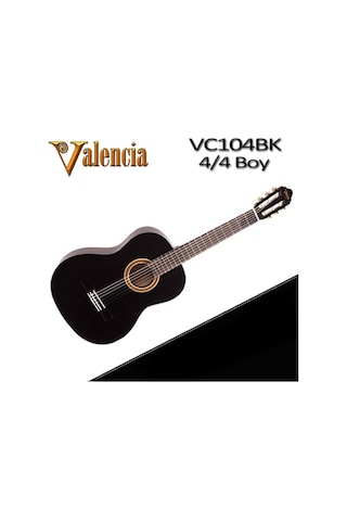 Valencia Vc104Tbk 4/4 Klasik Gitar