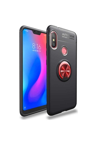 Xiaomi Redmi Note 6 Pro Kilif Yüzüklü Magnetli Ravel Case 392473510