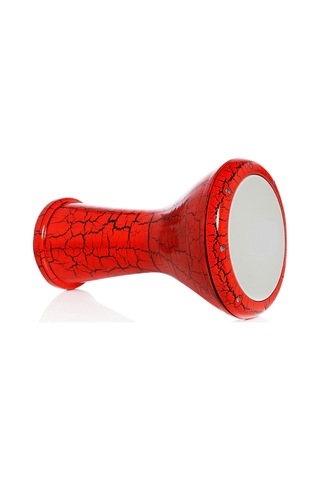 Profesyonel Alüminyum Renkli Çatlak Boyalı Model Darbuka-kılıflı