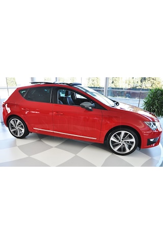 S-Dizayn  Seat Leon 2013 Üzeri Kapı Koruma Çıtası Krom