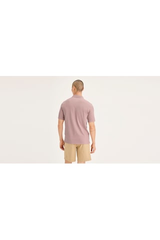T3 Polo Pale Mauve Erkek Kırmızı T-shirt - A1159 Kırmızı