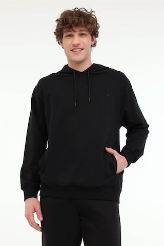 Lumberjack Mb Sn73 Hoodıe 5fx Siyah Erkek Sweatshirt A101939609 Siyah