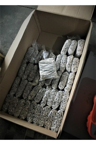 Pvc Kaplı 10 Cm'lik Kesilmiş İnce Bağ Teli, Klips Beyaz 500 Gram, Adet -