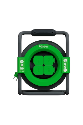 Schneider Thorsman Pro Kablo Makarası IP44 HO7 VVF 3G1.5 25MT Kablo Topraklı - IMT33147