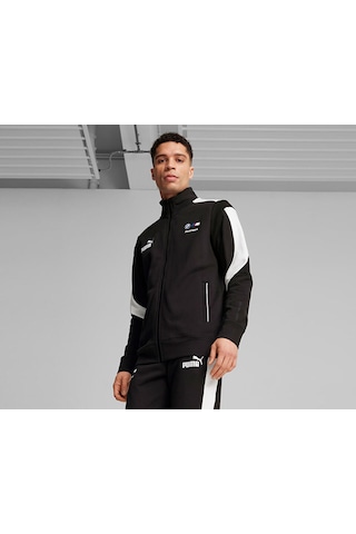 Puma Bmw Mms Mt7+ Sweat Jacket Erkek Günlük Ceket 62745301 Siyah 62745301 Siyah