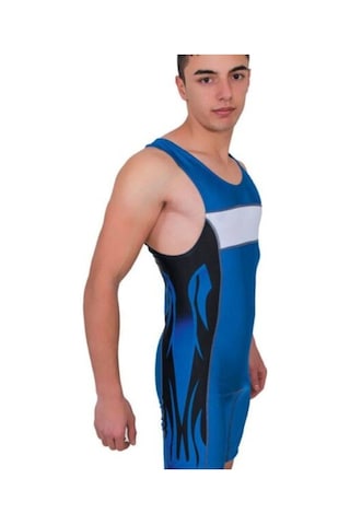 558 Baskılı Güreşçi Mayo