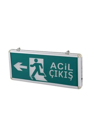 Ledli Exıt Armatür - Acil Çıkış Levhası 3 Saat Şarjlı Çok Renkli