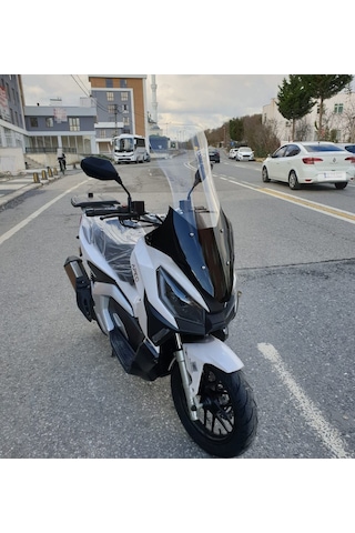 Motocam Volta Apec Apx7 Ön Cam 2025-2026 Model 78cm Şeffaf Renkli 4mm Uzun