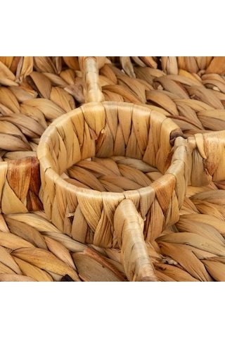 Naturalove Hasır Sunum Tabağı - 5 Gözlü