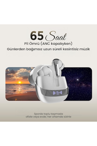 Bix Twx Soundcraft Anc Enc Bt5.4 Kablosuz Kulakiçi Kulaklık