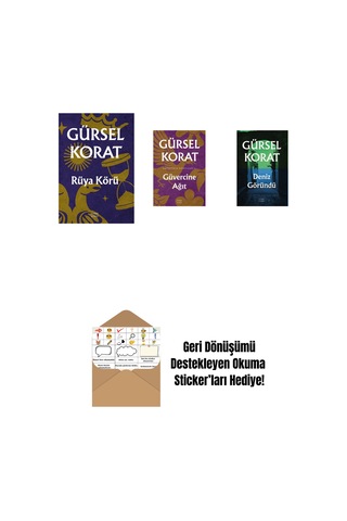 Rüya Körü + Güvercine Ağıt + Deniz Göründü + Okuma Sticker'ları