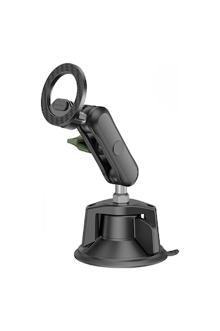 Go Des Gd-hd361 360 Derece Dönebilen Vakumlu Magnetik Araç İçi Telefon Tutucu Siyah Siyah