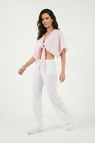Lela Bayan Pantolon 668yp5502 Beyaz Beyaz