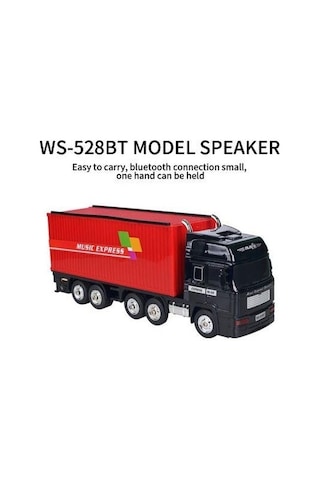 Wster WS-528BT Radyolu Tır Bluetooth Hoparlör
