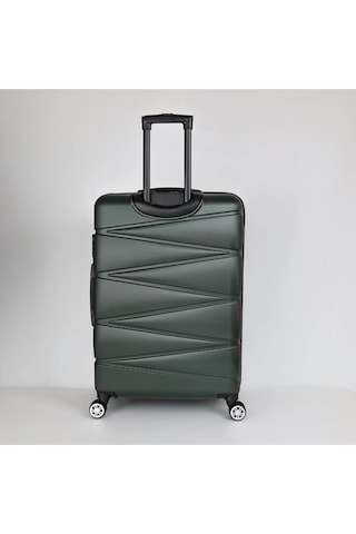 Yefa Dayanıklı Unisex 4 Tekerlekli Plastik Kabin Boy Valiz