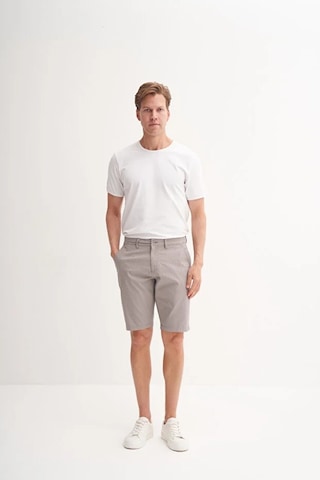 Cazador Slim Fit Bermuda Kısa Dar Paça Şort 6015 Gri