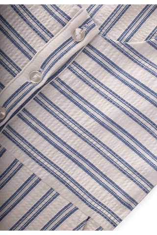 Wenolsa Tulum 2-6 Yaş Mavi Çizgili Mavi