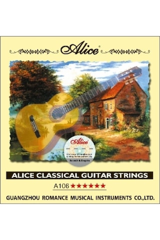 Alice Klasik Gitar Takım Tel A106