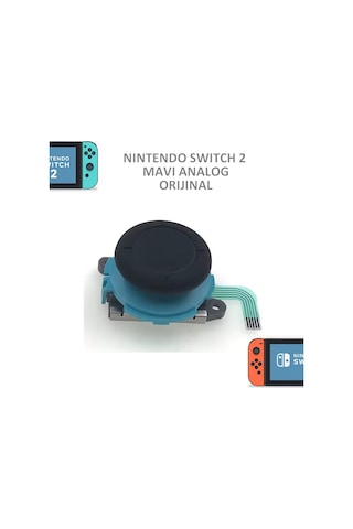 Nintendo Switch 2 Ns2 Joystick Joycon Analog Stick V2 Mavi