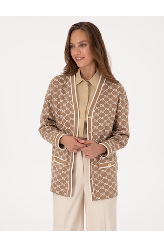 Pierre Cardin Kadın Bej Hırka Örme 50309128-vr011 Bej