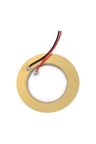 27mm Piezo Disk 5cm Kablolu Ses Üretici Oyuncak Alarm Acil Tehlike Uyarı Kapı Zil Oyun Kısa Devre Bu