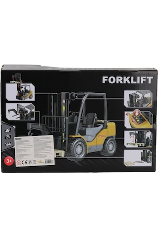 Sürtmeli Işıklı Sesli Forklift 25 Cm 666-61p 1 12 Sarı