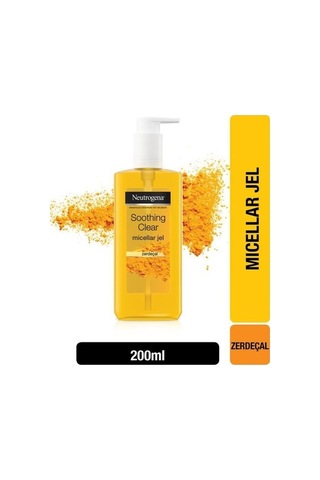 Neutrogena Soothing Clear Micellar Yüz Temizleme Jeli 6 x 200 ML