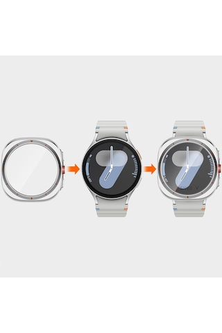Samsung Galaxy Uyumlu Watch 7 44mm Ultra Dönüştürücü Kasa Koruyucu