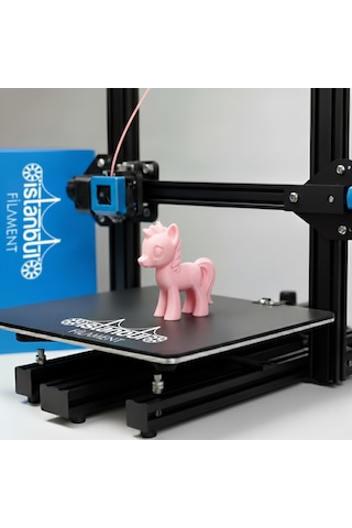 İstanbul Filament 3d Baskı Pla Filament Pastel Pembe Renk 1 Kg Ø 1,75mm 0,05 Mm Bambu Lab Uyumlu 1.75mm