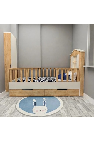 Hardy Genç Odası Takımı Mdf Sis Gri