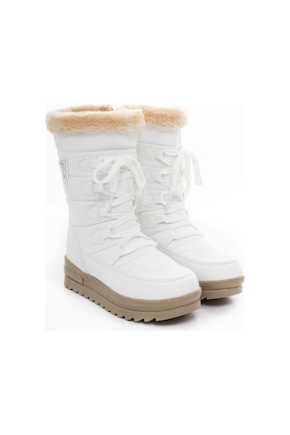 Gimer - Paraşüt Model Beyaz Kar Botu - Kav0702Fg Beyaz