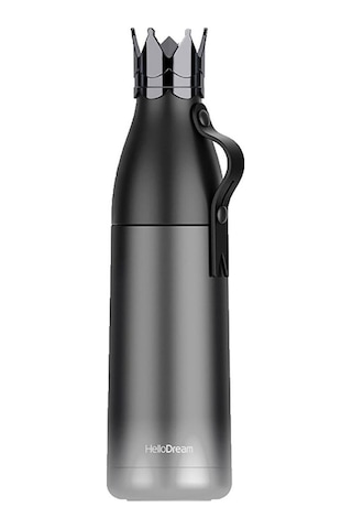 240/350 Ml Taşınabilir Açık Seyahat Termos Taç Isı Yalıtım Bardağı Şişe