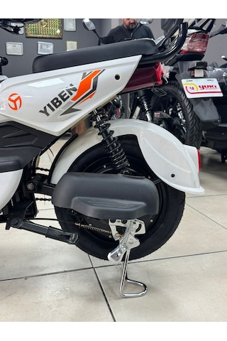 Yiben Süper Jet 249 W Elektirkli Bisiklet Beyaz