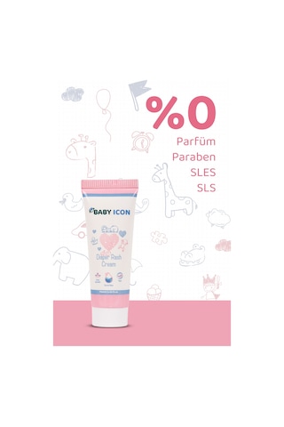 Baby Icon Organik Vegan Pişik Önleyici Ve Onarıcı Krem