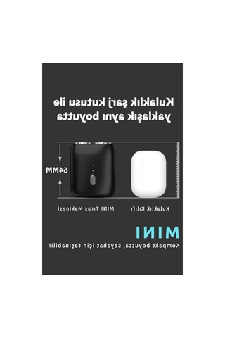 Mini Seyahat Tıraş Makinesi - Elektrikli
