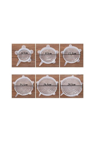 Mithra Life 6 Lı Tazeliği Koruyan Silikon Streç Kapak Mıt1031 Sku: Smg8690010203502 Açık