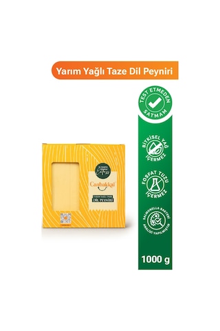 Canbakkal Yarım Yağlı Taze Dil Peyniri Kahvaltılık Peynir 1 KG