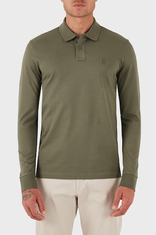 Boss Erkek Polo Yaka Sweat 50507704 342 Haki Haki