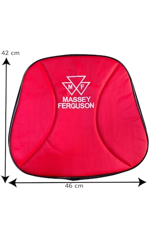 Massey Ferguson Traktör Koltuk Kılıfı Kırmızı Deri Kabinli/kabinsiz Tüm Modellere Uyumlu Kılıf