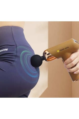 Wondernest Tabancası, Mini Masaj Aleti, Lichen Kas Fitness Fasya Ev Ekipmanı, Hq Kahverengi