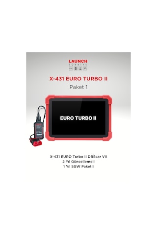 Launch X-431 Euro Turbo Iı Paket 1 Arıza Tespit Cihazı