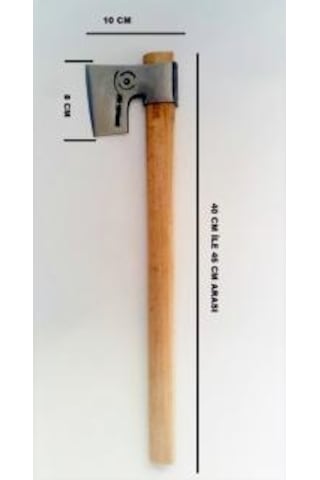 Ayaz Dövme Çelik Özel Yapım Mini Kamp Baltası Nacak