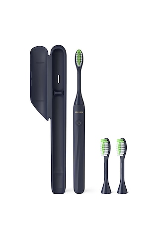 Philips One Sonicare Bd1002-Az Pilli Diş Fırçası + Fırça Başlığı 2'li Mavi
