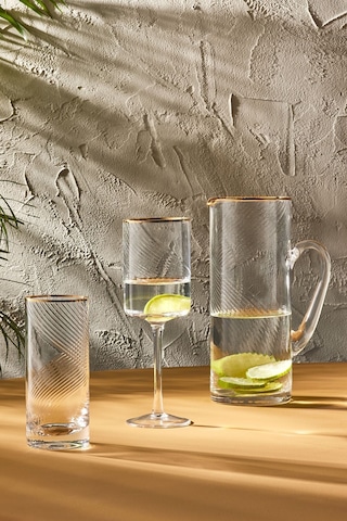 Karaca Ares 25 Parça Bardak Seti Gold