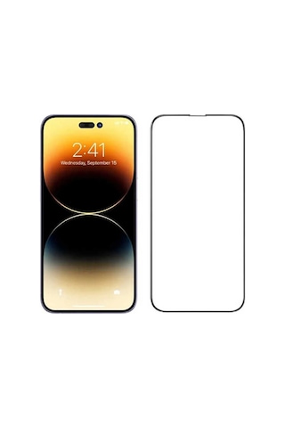 Apple iPhone 15 Uyumlu Seramik Nano Kırılmaz Ekran Koruyucu - Anti Static Özellikli