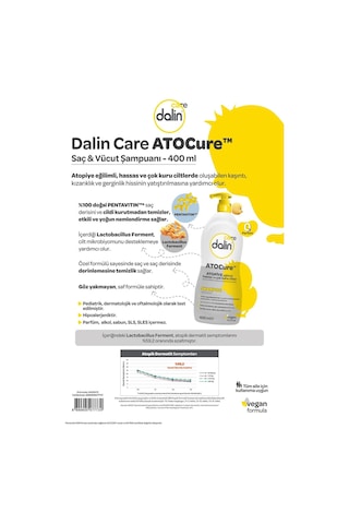 Dalin Care Atocure Saç & Vücut Şampuanı 400 Ml